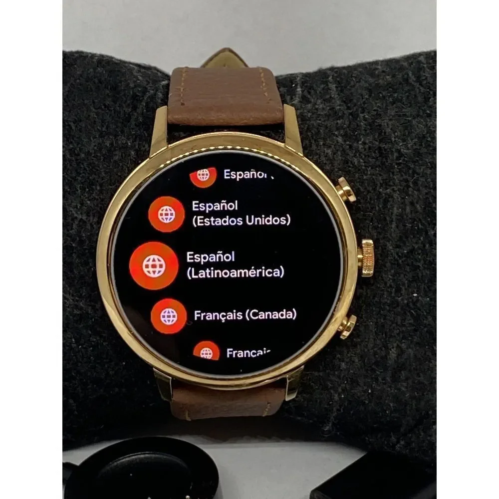 Fossil Gen 4 Authentic Digital Dial Smart Watch Custom Band FTW6018 LT278